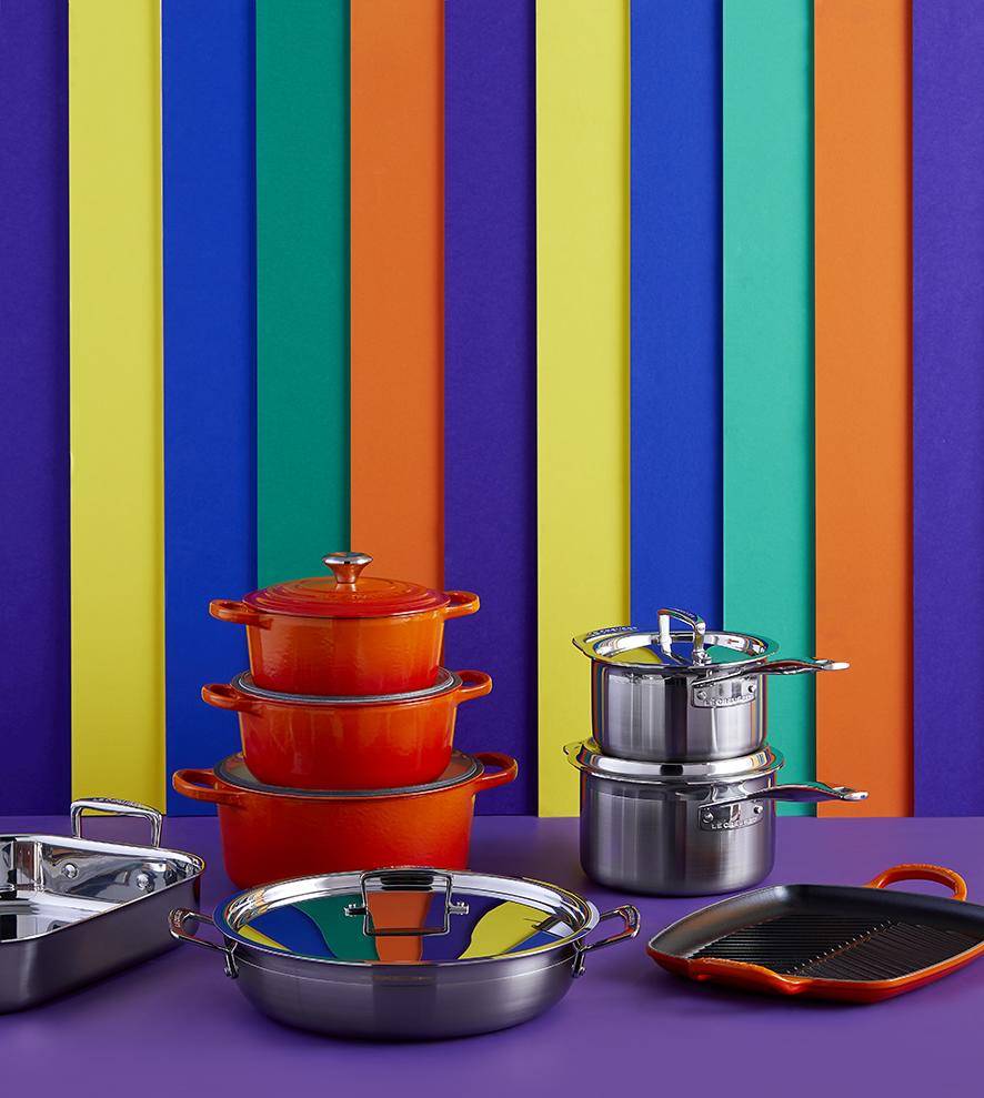 Celebrate The Festival of Colors With Le Creuset’s Rainbow Range Of