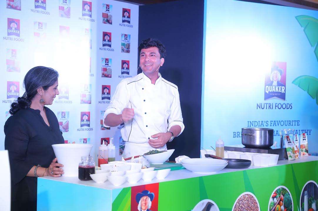 Quaker Oats launches Quaker Nutri Foods with celebrity Chef Vikas