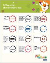 Offers for Mother's Day from 10 to 12 May 2013 at Ascendas Park Square, Whitefield, Bangalore