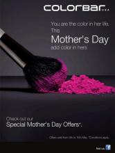 Deals in Bangalore, Mother's Day offer, Free Makeovers, 5 to 15 May 2013, Colorbar, Phoenix Marketcity, Mahadevapura
