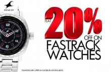 Get Flat 20% off on Fastrack Watches until 18 November 2012 in Bangalore, Bengaluru