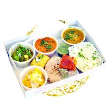100% pure vegetarian Rajasthani / Gujarati Cuisine at Panchavati Gaurav, Garuda Mall at up to 20% off this October 2013.