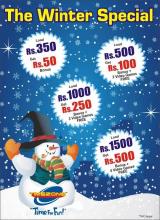The Winter Special offers at Timezone. Winters bring in more fun with these cool offers....
