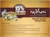 Restaurant Deals in Bangalore / Bengaluru - 15% Corporate Discount* at Rajdhani, Forum Value Mall, Whitefield till 30th April 2012 (Monday to Friday) 