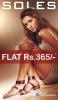 Soles Flat Rs.365 Sale is back only at Forum Value Mall & Ascendas Park Square Whitefield