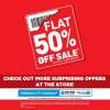 Flat 50% off Sale at Reliance Trends from 24 June 2016