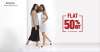 Reliance Trends Flat 50% off sale