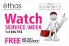 Events in Bangalore, Watch Service Week, 1 to 8 February 2014, Ethos, Forum Mall, Orion Mall, Bengaluru