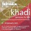 Events in Bangalore - Fabindia presents a special promotion of Khadi garments for kids from 18 to 26 January 2013 at 1MG Road Mall Bangalore.