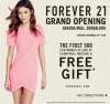 Events in Bangalore - Forever 21 Grand Opening at Garuda Mall Bengaluru on 22 November 2014, 10 am