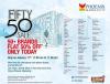Events in Bengaluru - Fifty 50 Sale - Flat 50% Off* on 50+ Brands only on 11 January 2013 at Phoenix Market City Mahadevapura Bangalore
