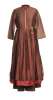 Silk & Cotton Empire Line Kurta with contrast layer MRP Rs. 3990