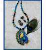 peacock design Teracotta necklace set by iShippo (rs 2000)