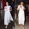 Sara Ali Khan spotted in a white dress by Spring Diaries