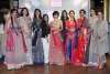 Bandana Tewari, Fashion Features Director, Vogue India, Sayani Gupta and JADE's Monica and Karishma with models at Vogue Wedding Show 2016 Bridal Studio